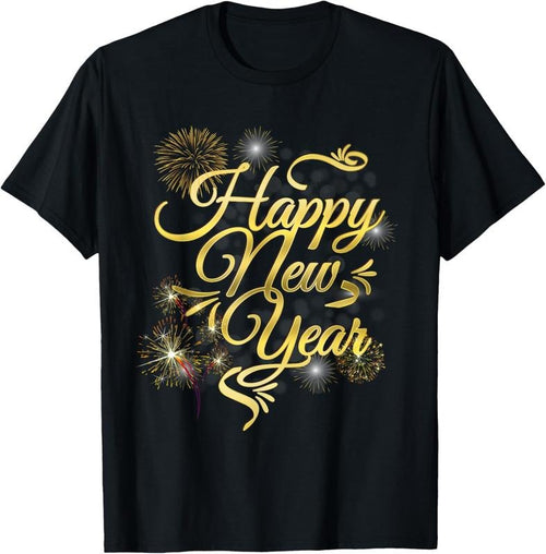 100% Cotton Happy New Year and Christmas Design for Men Women  T-Shirt Hoodie Sweatshirt | PrintMintTees.com