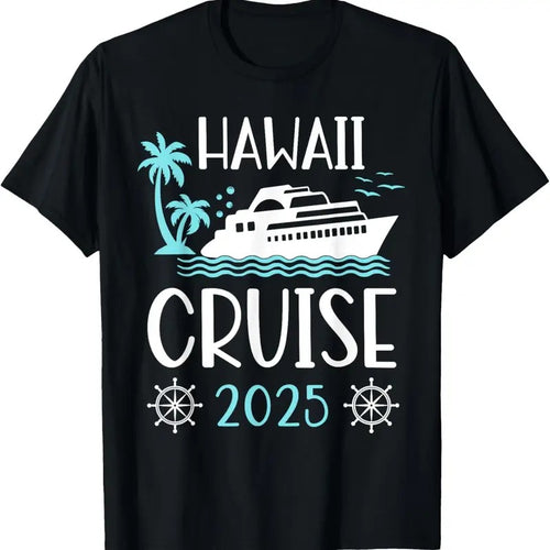 100% Cotton Hawaii Cruise 2025 Vacation Trip Matching Family Group T-Shirt Hoodie Sweatshirt | PrintMintTees.com