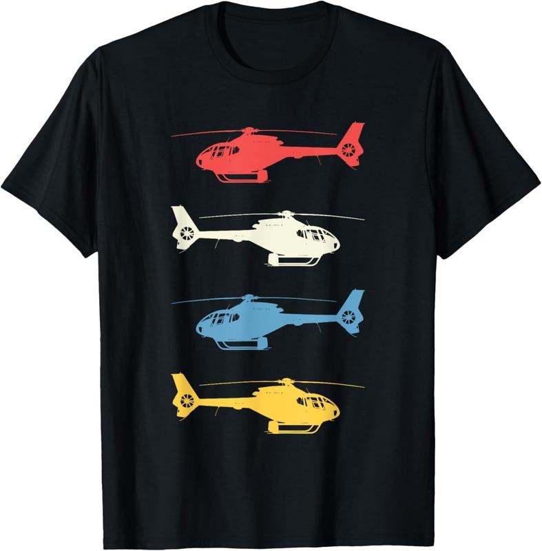 100% Cotton Helicopter Pilot Vintage Aviation Flying Helicopters Pilots T-Shirt Hoodie Sweatshirt | PrintMintTees.com