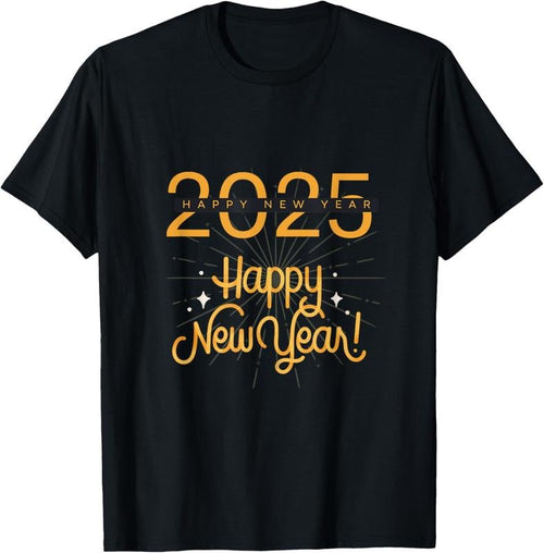 100% Cotton Hello 2025 Happy New Year, 2024 31st December 2025 Loading T-Shirt Hoodie Sweatshirt | PrintMintTees.com