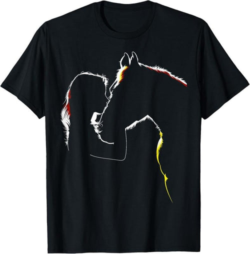 100% Cotton Horse Shirt for Ladies - Horse Related Gifts T-Shirt Hoodie Sweatshirt | PrintMintTees.com