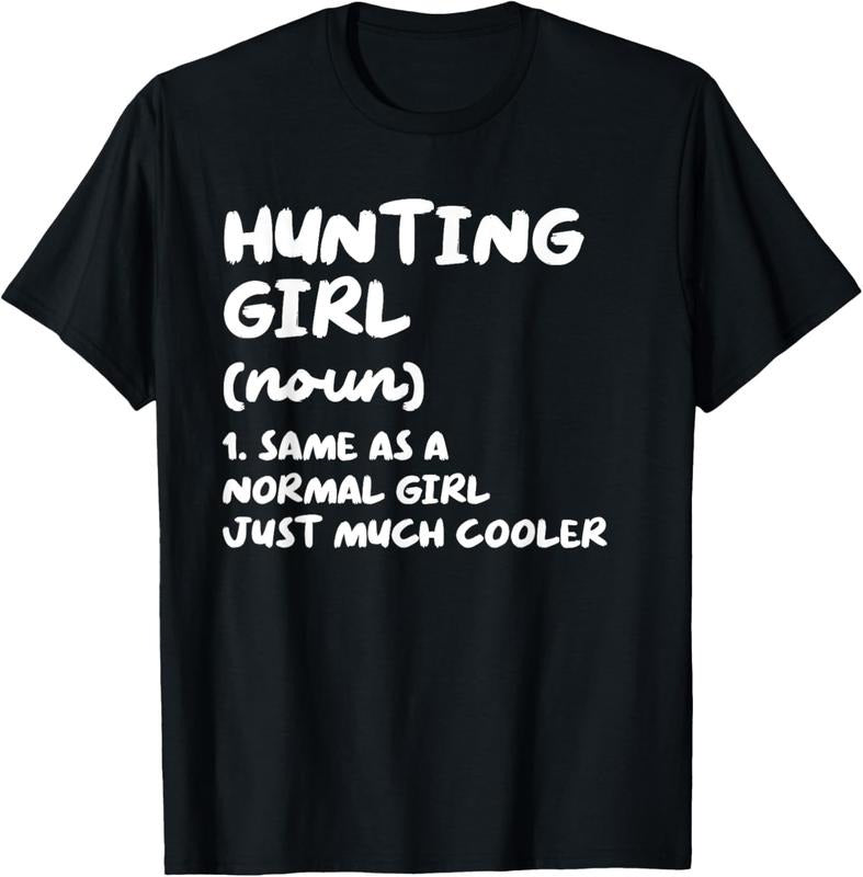 100% Cotton Hunting Girl Definition Funny T-Shirts, Hoodie, Sweatshirt