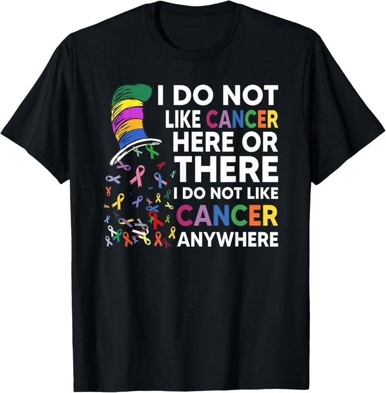 100% Cotton I Do Not Like Cancer Here There I Do Not Like Cancer Shirt T-Shirts, Hoodie, Sweatshirt