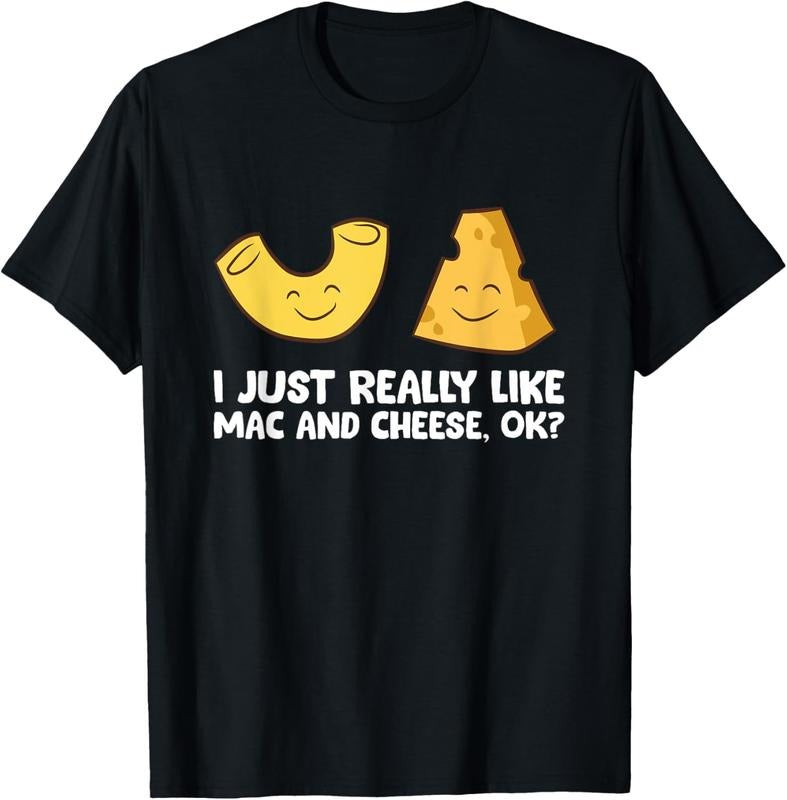 100% Cotton I Just Really Like macaroni And Cheese, OK? Love macaroni N Cheese T-Shirt Hoodie, Sweatshirt | PrintMintTees.com