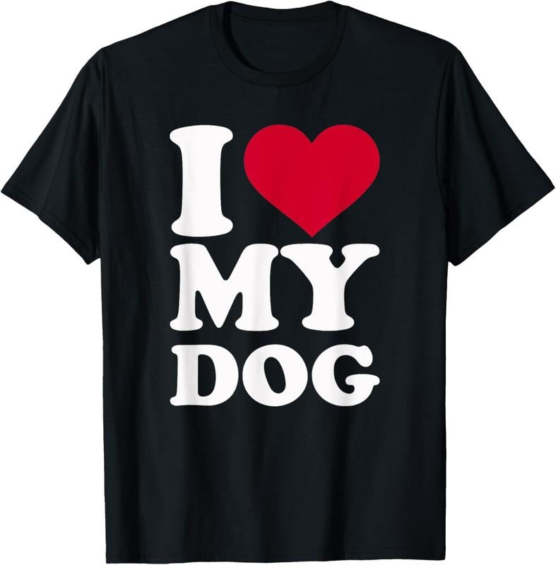 100% Cotton I Love My Dog T-Shirts, Hoodie, Sweatshirt