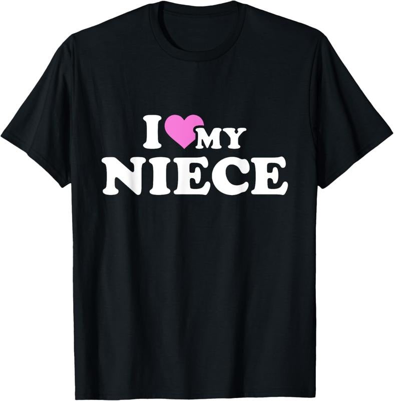 100% Cotton I love my niece T-Shirt Hoodie, Sweatshirt | PrintMintTees.com