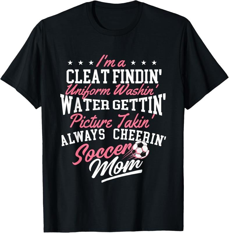 100% Cotton I'm A Cleat Findin Uniform Washin - Soccer Lover Soccer Mom T-Shirt Hoodie Sweatshirt | PrintMintTees.com