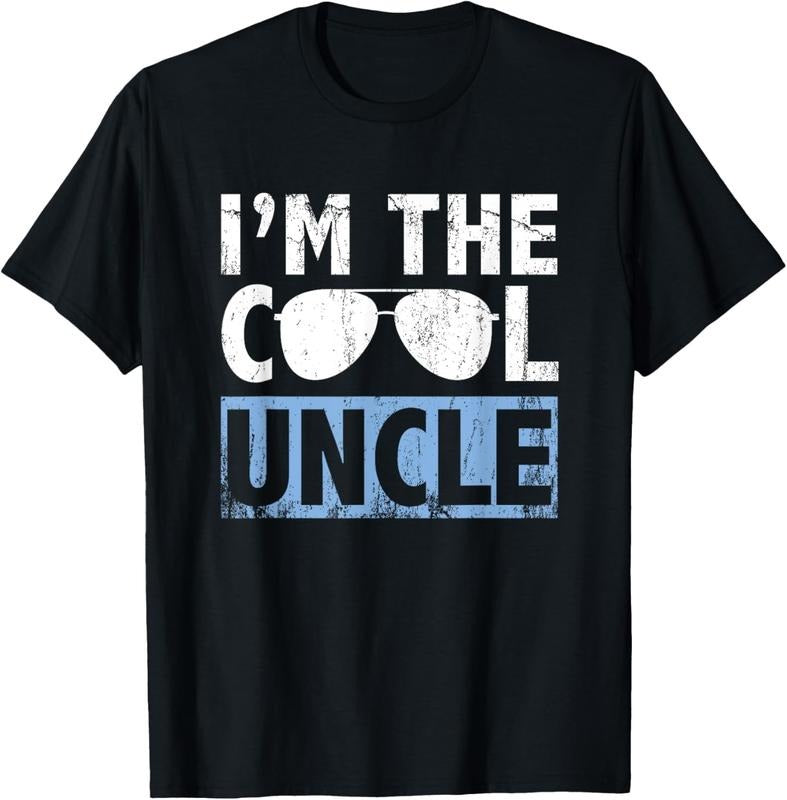 100% Cotton I'M Cool Uncle Shirt T-Shirts, Hoodie, Sweatshirt
