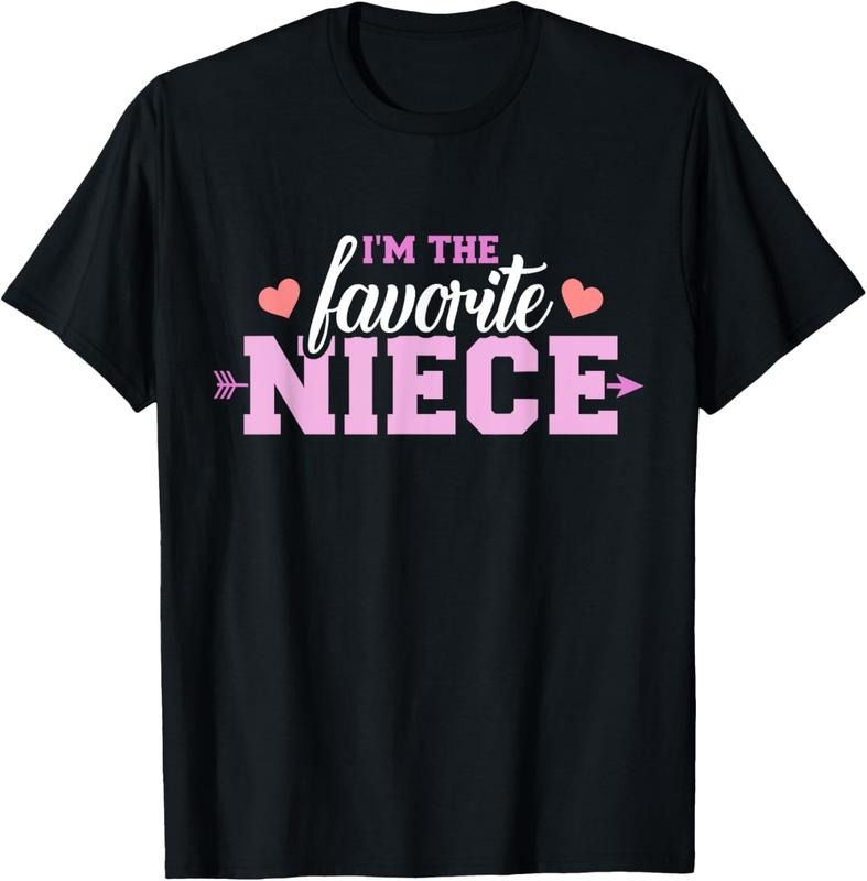 100% Cotton I'M Favorite Niece Shirt T-Shirts, Hoodie, Sweatshirt