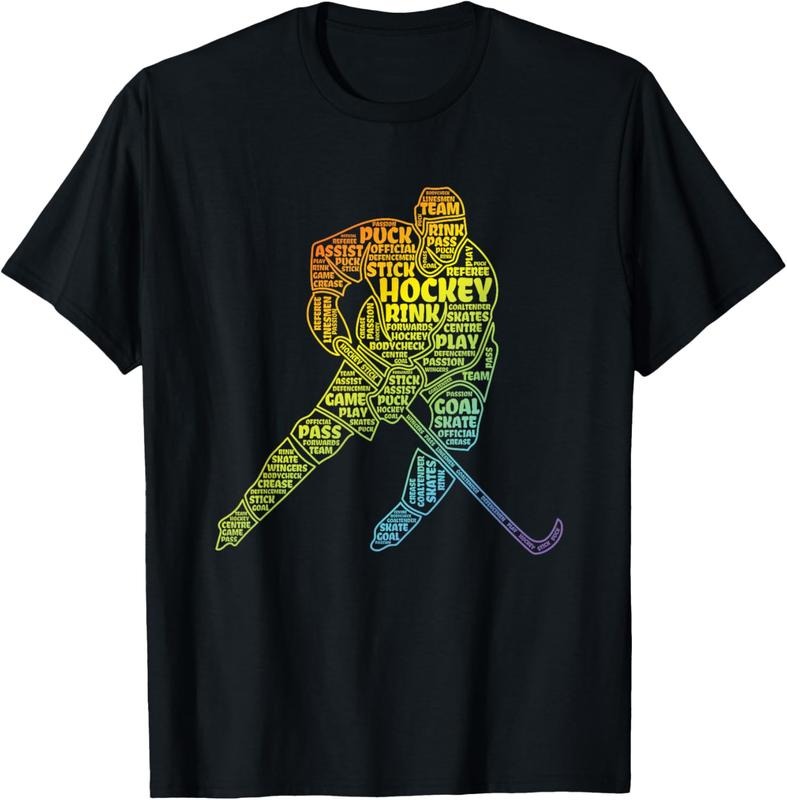 100% Cotton Ice Hockey Boy T-Shirt Hoodie Sweatshirt | PrintMintTees.com