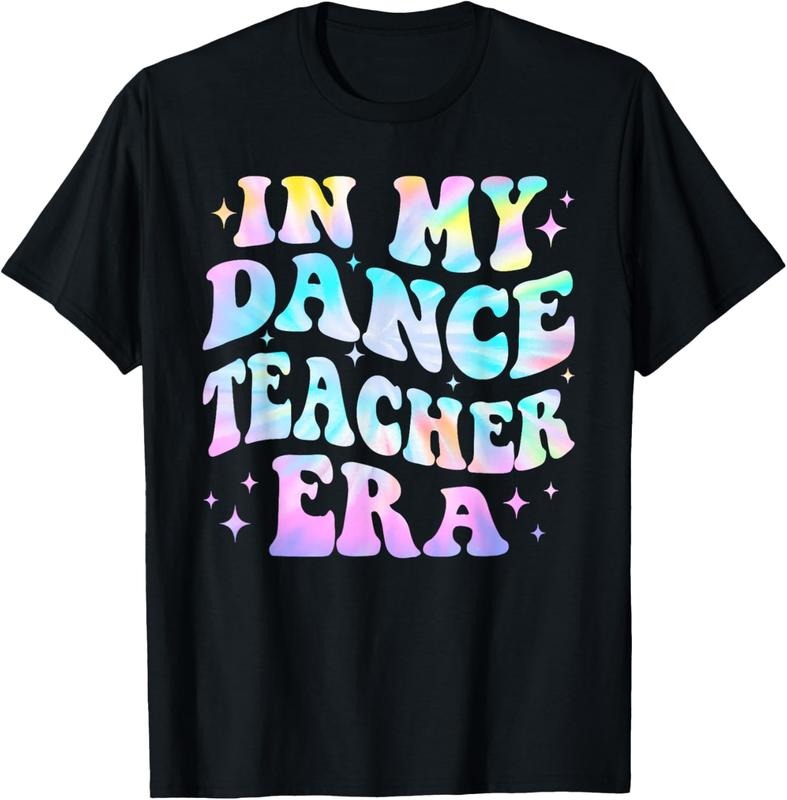 100% Cotton In My Dance Teacher Era Back To School Dance Instructor T-Shirt Hoodie, Sweatshirt | PrintMintTees.com
