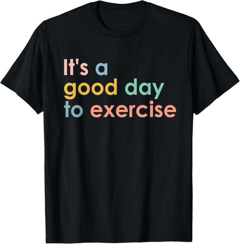 100% Cotton 'S Good Day Exercise PE Teacher Funny Gym Exercise Shirt Hoodie Sweatshirt