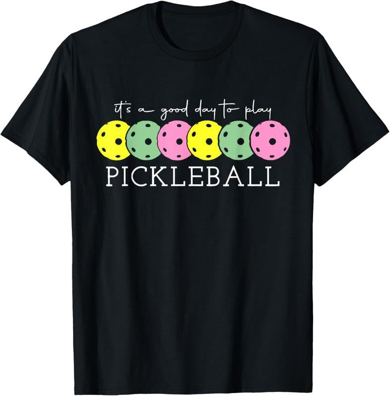 100% Cotton It's A Good Days To Play Pickleball Dink Player Pickleball T-Shirt Hoodie Sweatshirt | PrintMintTees.com