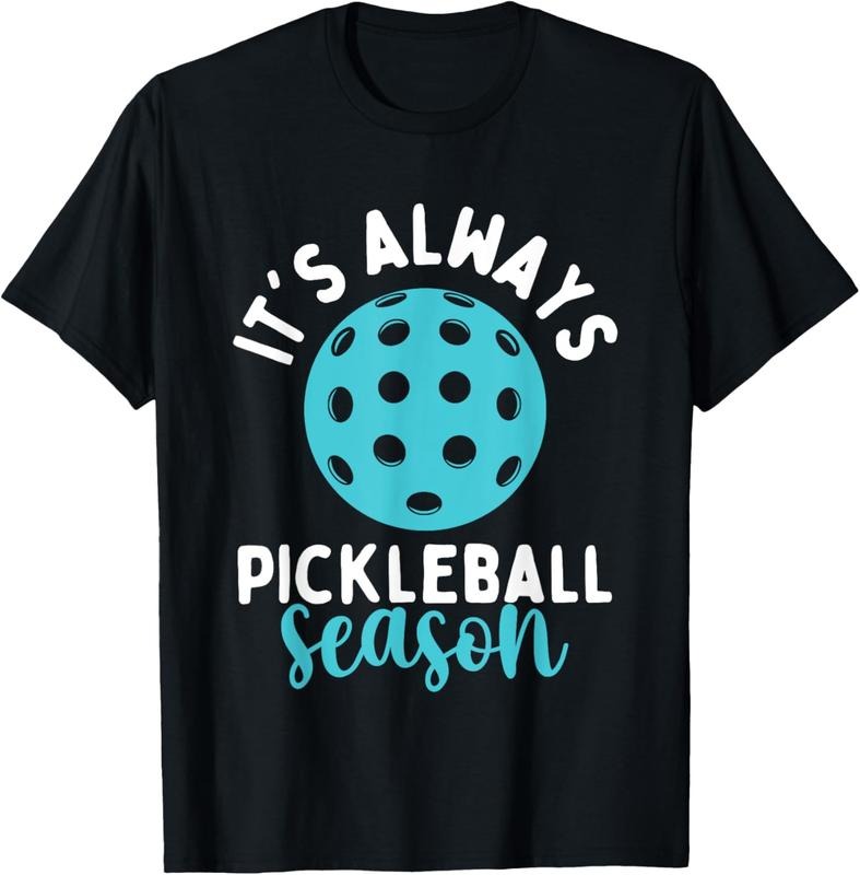 100% Cotton It's Always Pickleball Season - Pickleballers Sports Lover T-Shirt Hoodie, Sweatshirt | PrintMintTees.com