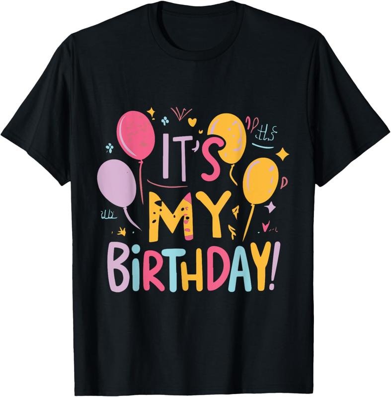 100% Cotton It's My Birthday T-Shirt Hoodie Sweatshirt | PrintMintTees.com