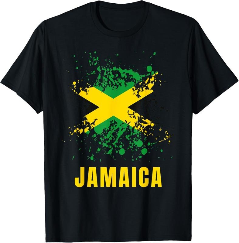 100% Cotton Jamaica Retro Vintage Watercolors Sport Jamaican Flag T-Shirts, Hoodie, Sweatshirt