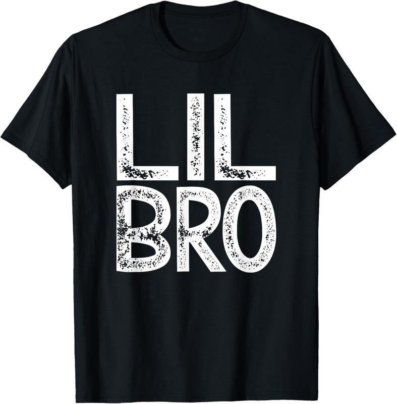 100% Cotton Lil Bro Little Brother Vintage T-Shirts, Hoodie, Sweatshirt