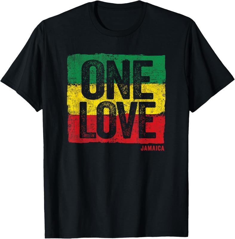 100% Cotton Love Jamaica Reggae Vintage Womens Mens Jamaican Souvenir T-Shirt Hoodie, Sweatshirt | PrintMintTees.com