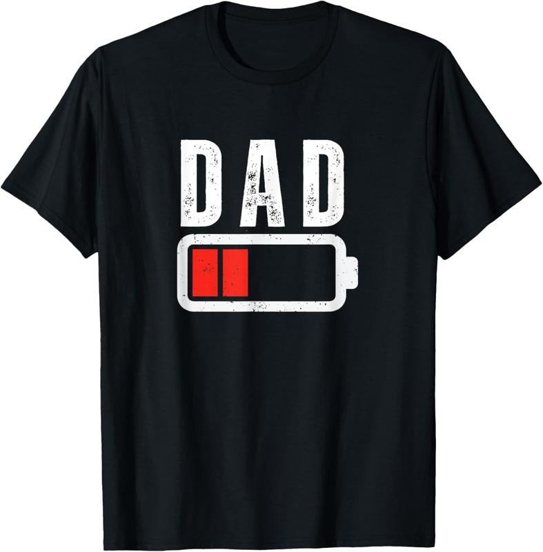 100% Cotton Low Battery Dad Mom Low Battery Drained Funny Sarcastic Shirt Hoodie Sweatshirt