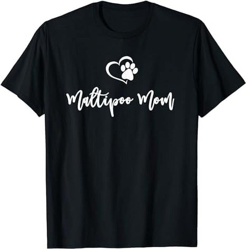 [100% Cotton]Maltipoo Mom T-Shirt Hoodie Sweatshirt | PrintMintTees.com