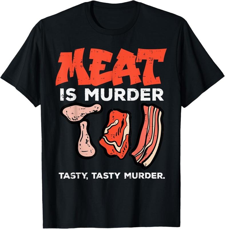 100% Cotton Meat Is Tasty Bbq Funny Barbecue Grilling Men Women T-Shirt Hoodie, Sweatshirt | PrintMintTees.com