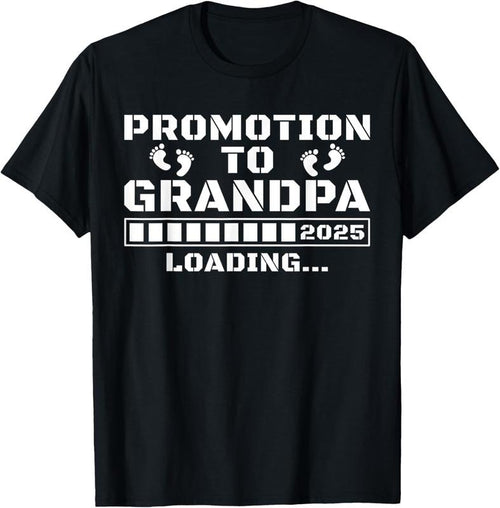 100% Cotton Mens To Grandpa 2025  Granddad T-Shirt Hoodie, Sweatshirt | PrintMintTees.com