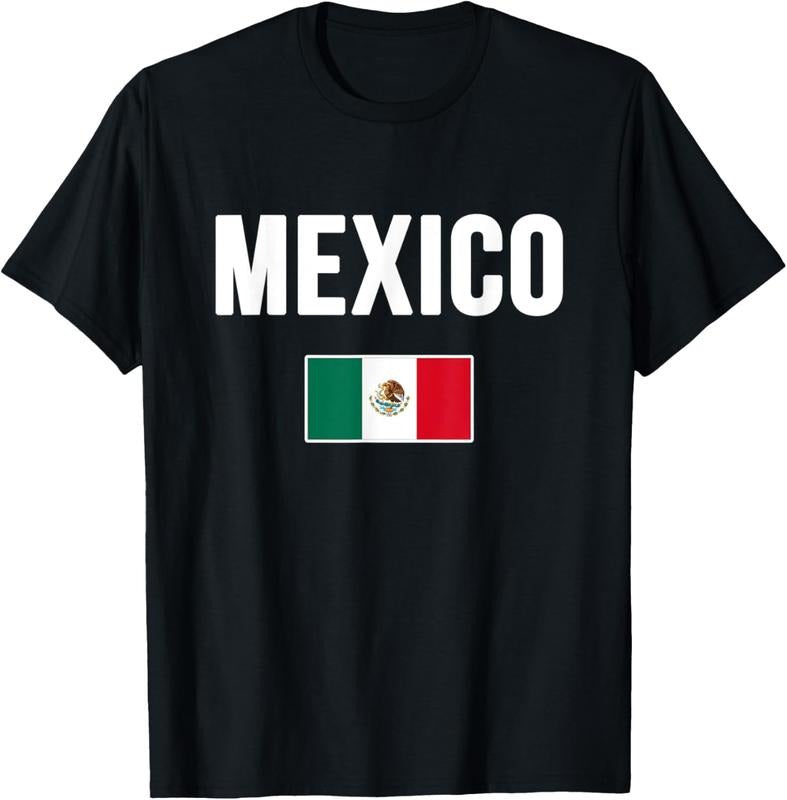 100% Cotton Mexico Mexican Flag T-Shirt Hoodie, Sweatshirt | PrintMintTees.com