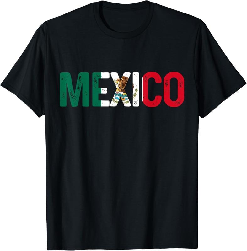 100% Cotton Mexico Mexican Flag Vintage Pride T-Shirt Hoodie, Sweatshirt | PrintMintTees.com