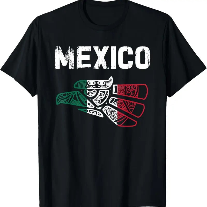 100% Cotton Mexico Vintage Mexican Flag Pride Hecho En Mexico T-Shirts, Hoodie, Sweatshirt