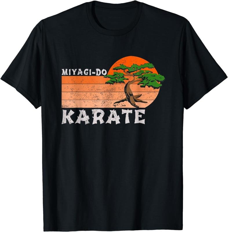 [100% Cotton]Miyagi-Do Karate Funny Vintage Karate Bonsai Tree T-Shirt T-Shirt Hoodie Sweatshirt | PrintMintTees.com