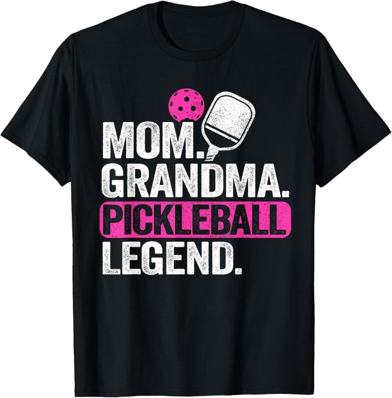 100% Cotton Mom Grandma Pickleball Legend Player Funny Pickle Ball T-Shirt Hoodie, Sweatshirt | PrintMintTees.com