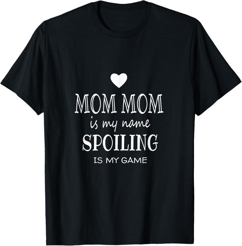 100% Cotton Mom Mom Is My Name Mom Mom Gifts for Grandma T-Shirt Hoodie Sweatshirt | PrintMintTees.com