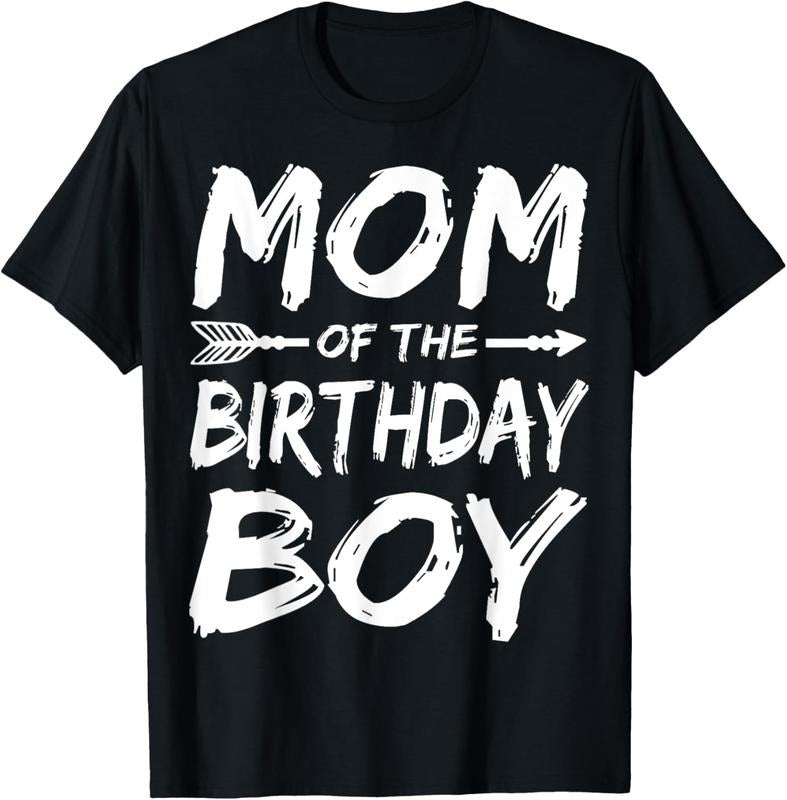 100% Cotton Mom Boy Matching Family Party T-Shirts, Hoodie, Sweatshirt