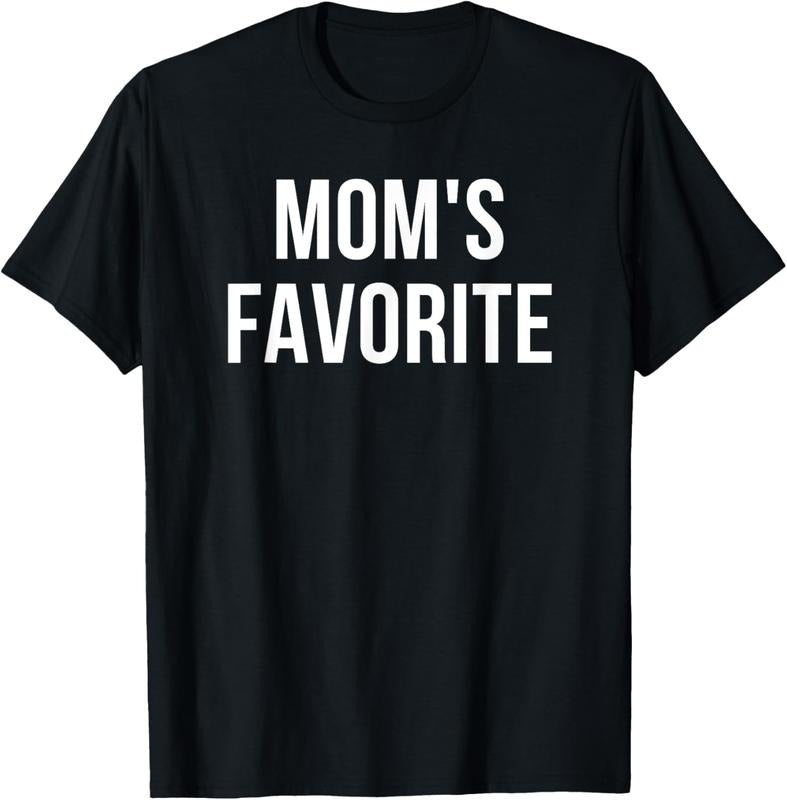 100% Cotton Mom's Favorite T-Shirt Hoodie Sweatshirt | PrintMintTees.com