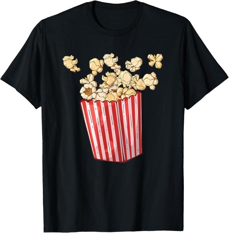 100% Cotton Movie Night Popcorn Lovers T-Shirts, Hoodie, Sweatshirt
