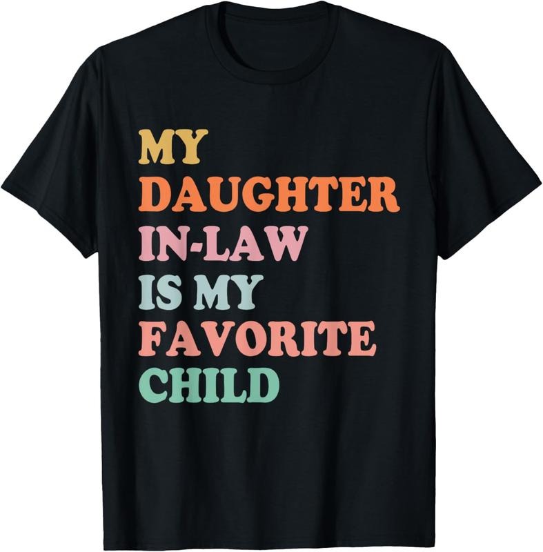 100% Cotton My Daughter In Law Is My Favorite  Mother in Law Day T-Shirt Hoodie Sweatshirt | PrintMintTees.com