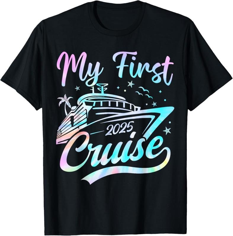 100% Cotton My First Cruise 2025 Vacation Matching Family Cruise Ship T-Shirt Hoodie, Sweatshirt | PrintMintTees.com