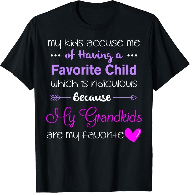 100% Cotton My Grand Are My Favorite Funny Grandma T-Shirt Hoodie, Sweatshirt | PrintMintTees.com