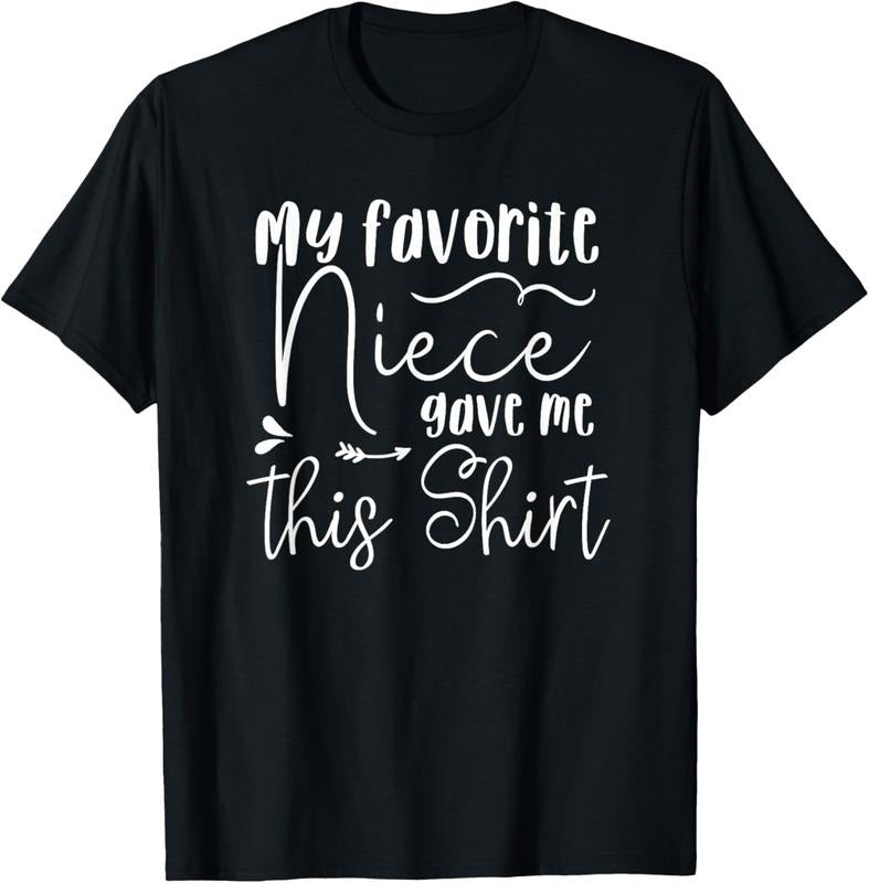 100% Cotton My favorite Niece gave me this Shirt T-Shirtstyle{n002}2 Hoodie, Sweatshirt | PrintMintTees.com