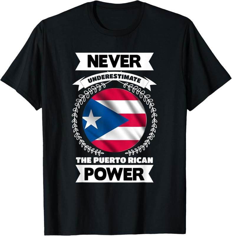 100% Cotton Never Underestimate The Puerto Rican Power Puerto Rico T-Shirt Hoodie, Sweatshirt | PrintMintTees.com