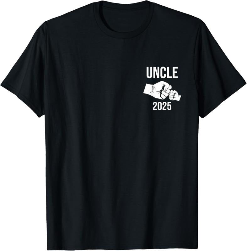 100% Cotton New Uncle 2025, Uncle Est 2025, Uncle Established 2025 T-Shirt Hoodie, Sweatshirt | PrintMintTees.com
