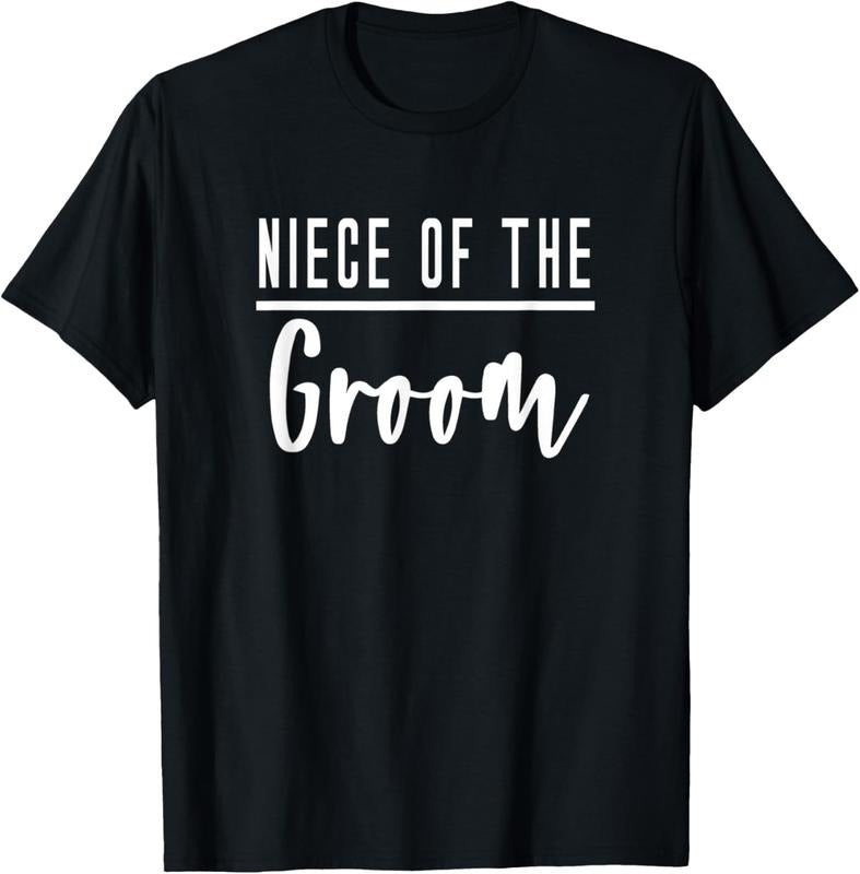 100% Cotton Niece Groom T-Shirts, Hoodie, Sweatshirt
