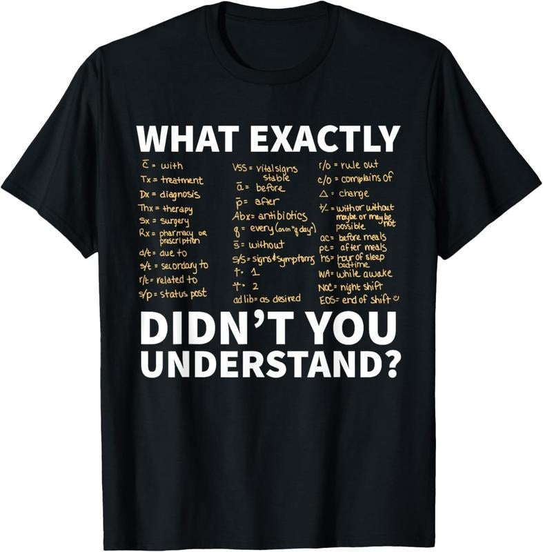 100% Cotton Nurse Shorthand Shirt, Nurse or Nursing Student T-Shirt T-Shirt Hoodie, Sweatshirt | PrintMintTees.com