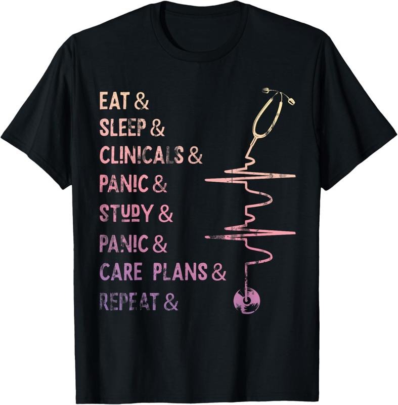 100% Cotton Nursing Student Medical School Nurse T-Shirt Hoodie Sweatshirt | PrintMintTees.com