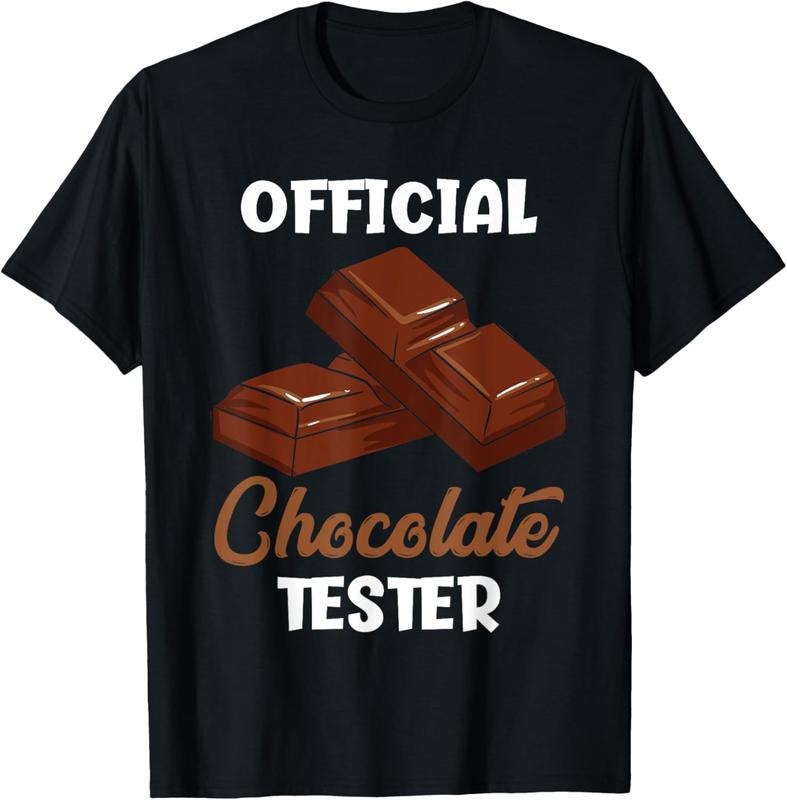 100% Cotton Official Chocolate Tester Funny Chocolate Lover T-Shirts, Hoodie, Sweatshirt