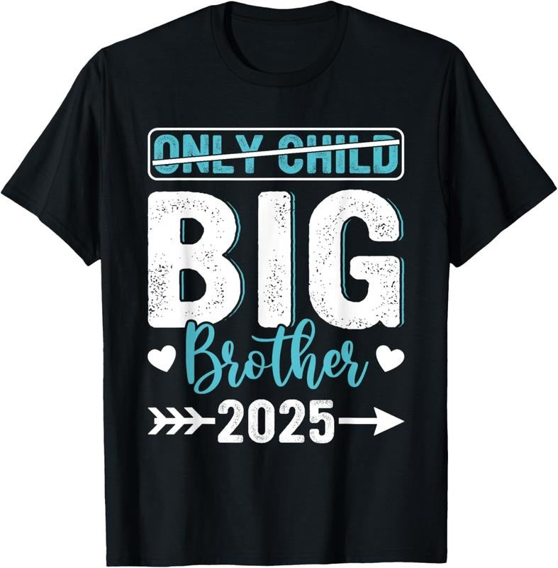 100% Cotton Only  Big Brother 2025 Promoted To Big Brother 2025 T-Shirt Hoodie Sweatshirt | PrintMintTees.com