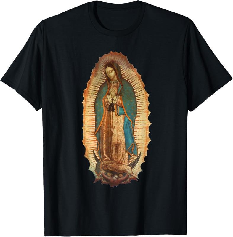 100% Cotton Our Lady Virgen De Guadalupe Virgin Mary Shirt T-Shirts, Hoodie, Sweatshirt
