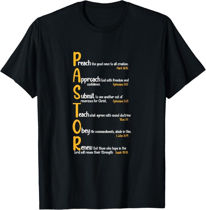 100% Cotton Pastor Preacher Minister Clergy Bible Verse Definition T-Shirts, Hoodie, Sweatshirt