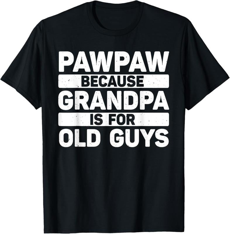 100% Cotton Pawpaw Design For Grandpa From Grandkids Father's Day Pawpaw T-Shirt Hoodie, Sweatshirt | PrintMintTees.com