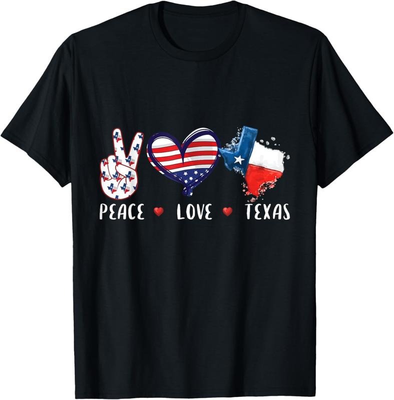 100% Cotton Peace love Texas flag grown Souvenirs for men women  T-Shirt Hoodie Sweatshirt | PrintMintTees.com